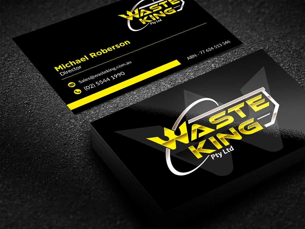 Waste King Pty Ltd logo design by mattlyn