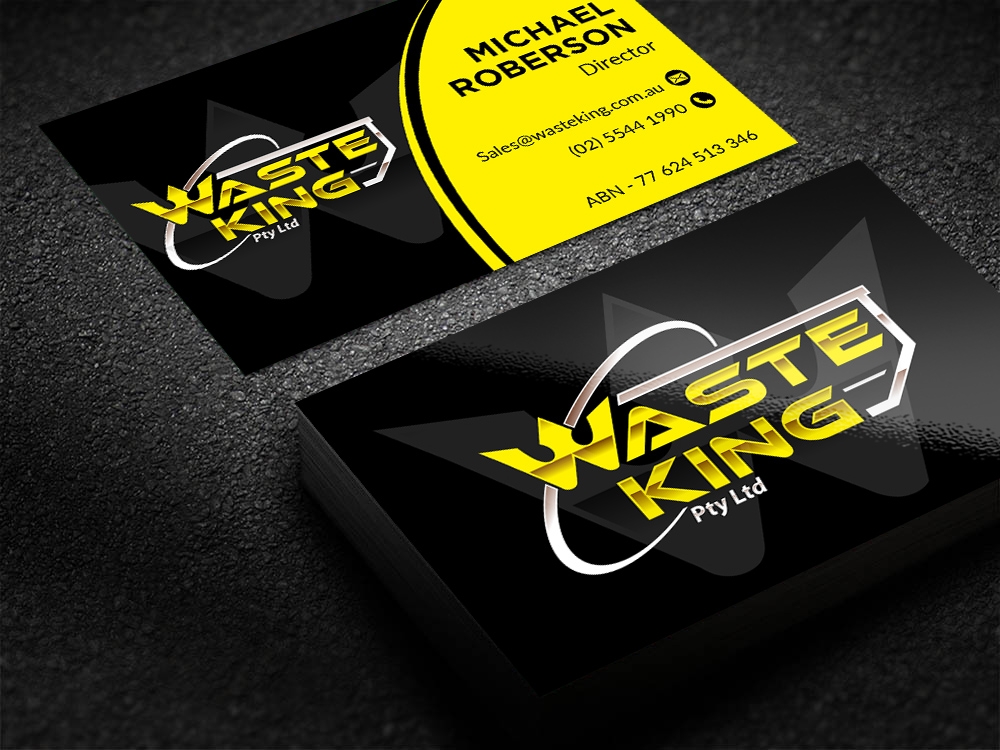 Waste King Pty Ltd logo design by mattlyn