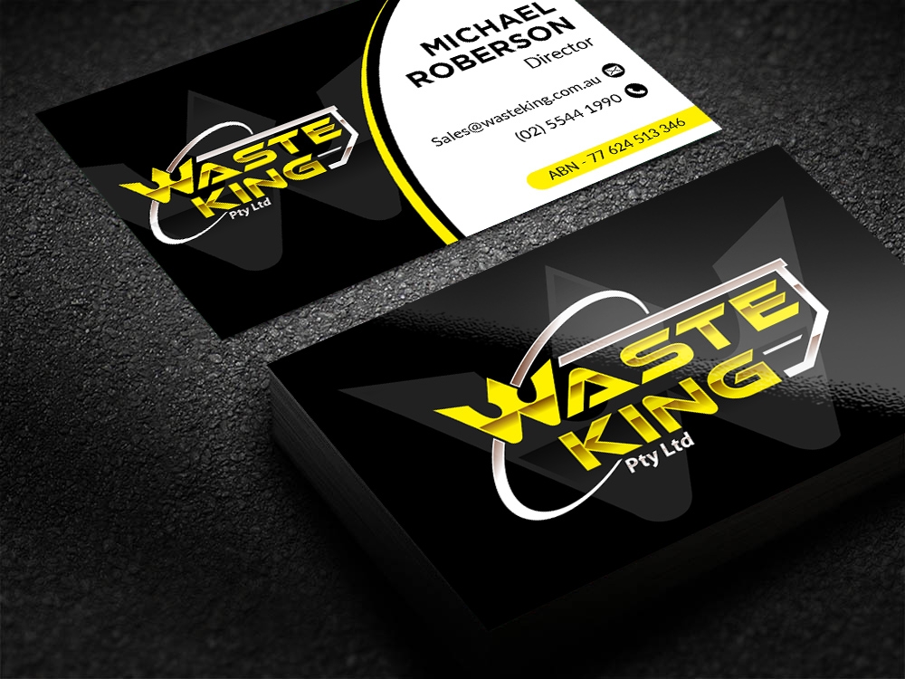 Waste King Pty Ltd logo design by mattlyn