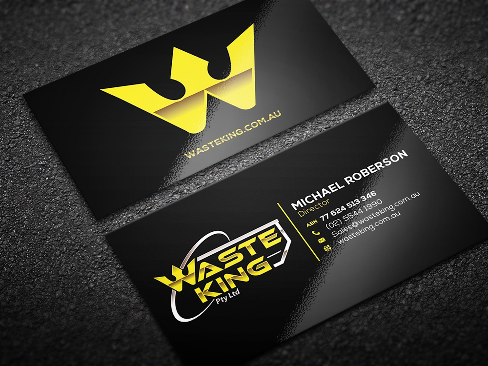 Waste King Pty Ltd logo design by aamir