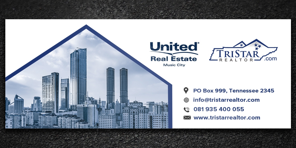 United Real Estate Music City logo design by Boomstudioz
