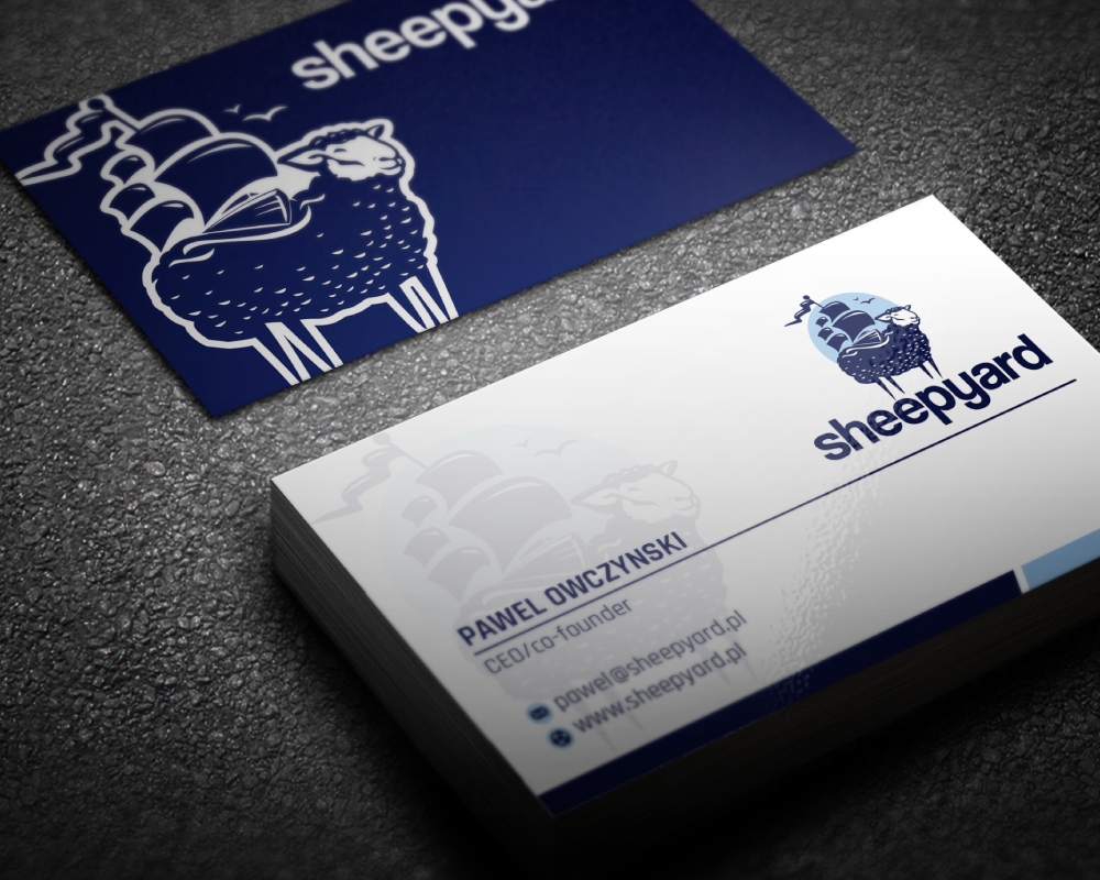 sheepyard logo design by Boomstudioz