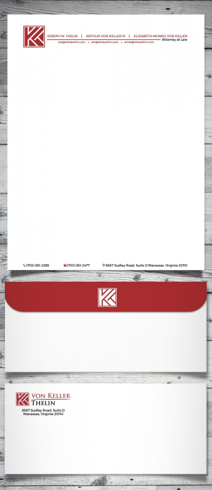 Von Keller Thelin logo design by scriotx