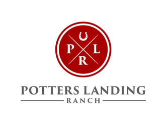Potters Landing Ranch logo design by alby