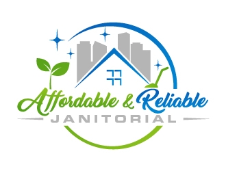 Affordable and Reliable Janitorial  logo design by JJlcool
