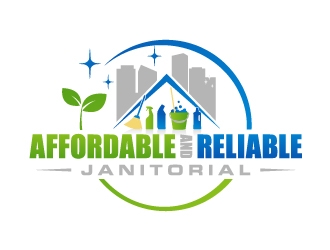 Affordable and Reliable Janitorial  logo design by JJlcool