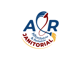 Affordable and Reliable Janitorial  logo design by hwkomp