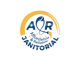Affordable and Reliable Janitorial  logo design by hwkomp