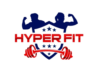 HyperFit logo design by Foxcody