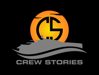 CREW STORIES logo design by Kruger