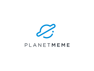 Planet Meme logo design by blackcane