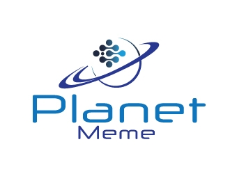 Planet Meme logo design by Upoops
