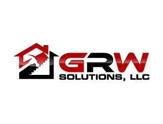 GRW Solutions, LLC logo design by jaize