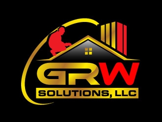 GRW Solutions, LLC logo design by REDCROW