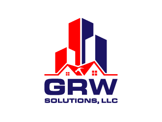 GRW Solutions, LLC logo design by denfransko