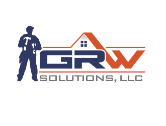 GRW Solutions, LLC logo design by YONK