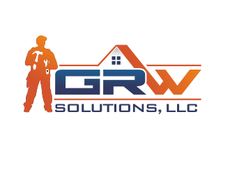 GRW Solutions, LLC logo design by YONK