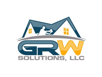 GRW Solutions, LLC logo design by MarkindDesign