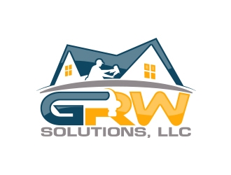 GRW Solutions, LLC logo design by MarkindDesign
