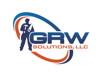 GRW Solutions, LLC logo design by YONK