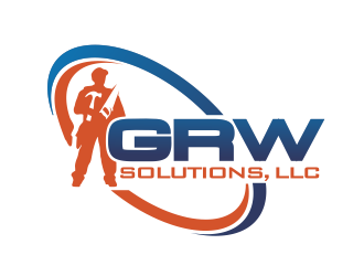 GRW Solutions, LLC logo design by YONK