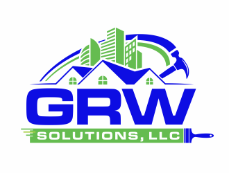 GRW Solutions, LLC logo design by agus