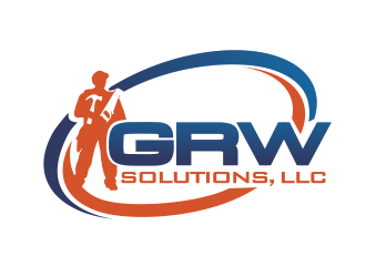 GRW Solutions, LLC logo design by YONK