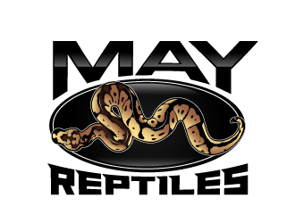 MAY Reptiles logo design by THOR_