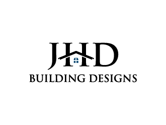 JHD Building Designs  logo design by sakarep