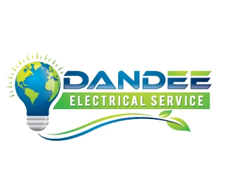 Dandee Electrical Service logo design by REDCROW