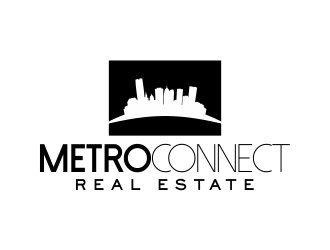 Metro Connect Real Estate logo design by cikiyunn