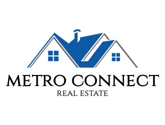 Metro Connect Real Estate logo design by jetzu