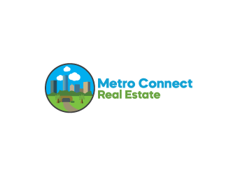 Metro Connect Real Estate logo design by valetas