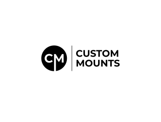 Custom Mounts logo design by haidar