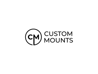 Custom Mounts logo design by haidar