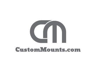 Custom Mounts logo design by Hansiiip