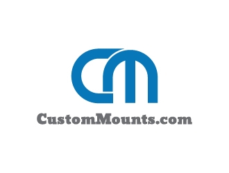 Custom Mounts logo design by Hansiiip