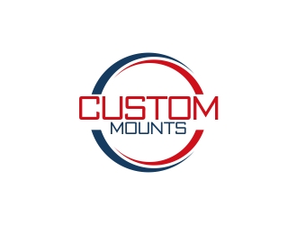 Custom Mounts logo design by mckris