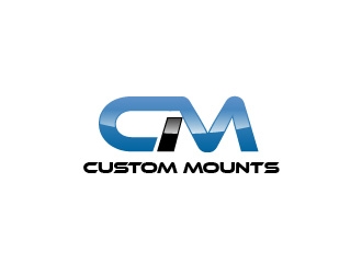 Custom Mounts logo design by usef44