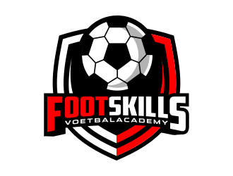 FootSkills Voetbalacademy logo design by ArniArts