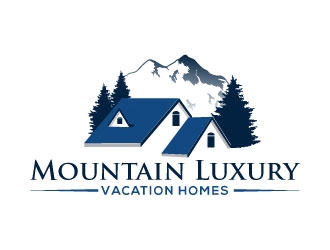 Mountain Luxury Vacation Homes logo design by karjen