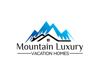 Mountain Luxury Vacation Homes logo design by ROSHTEIN