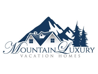 Mountain Luxury Vacation Homes logo design by daywalker