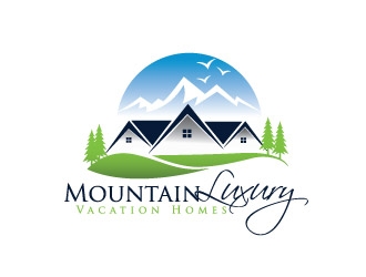 Mountain Luxury Vacation Homes logo design by REDCROW