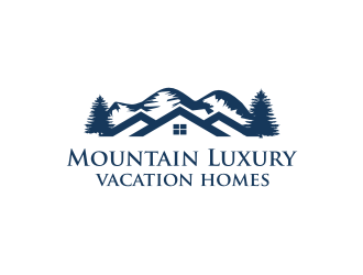 Mountain Luxury Vacation Homes logo design by sodimejo