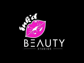 inkd Beauty Studios logo design by oke2angconcept