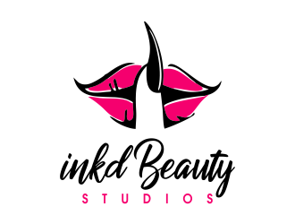 inkd Beauty Studios logo design by JessicaLopes