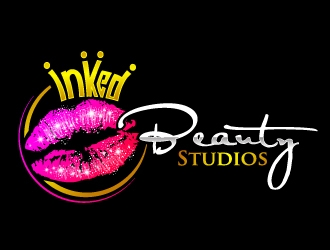 inkd Beauty Studios logo design by REDCROW
