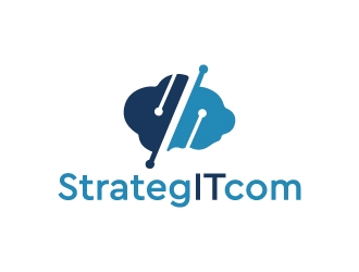 StrategITcom logo design by akilis13