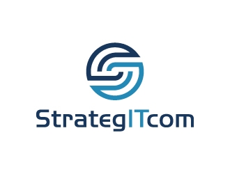 StrategITcom logo design by akilis13